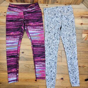 Zella & Athleta Legging Bundle 2 Pairs Size Medium
